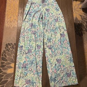 Lilly Pulitzer Multicolor Floral Pants